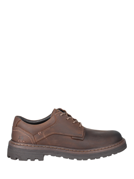 Josef Seibel Curtis 04 Leather Shoes, Brown - view 2, Brown