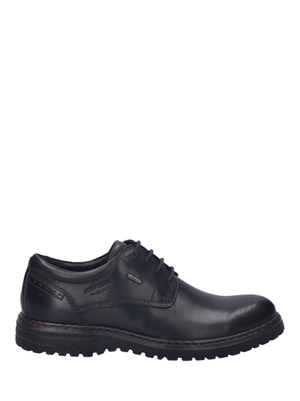 Josef Seibel Erroll 50 Waterproof Leather Shoes, Black, Black