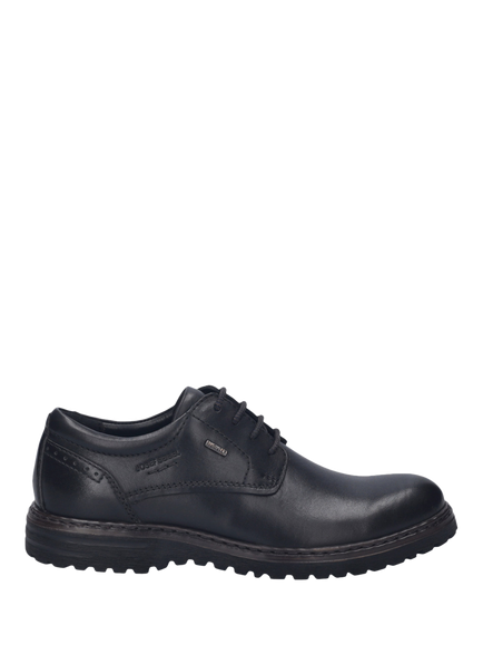 Josef Seibel Erroll 50 Waterproof Leather Shoes, Black - view 2, Black