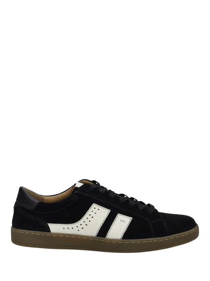Josef Seibel Lio 07 Suede Trainers, Black, Black