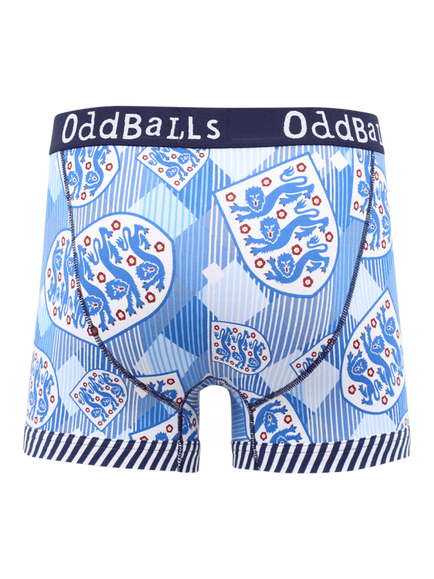 OddBalls England Football Cotton Blend Boxers, Multi - view 2, Multi