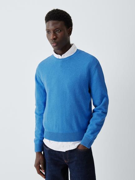 Colorful Standard Merino Wool Crew Neck Jumper, Pacific Blue, Pacific Blue