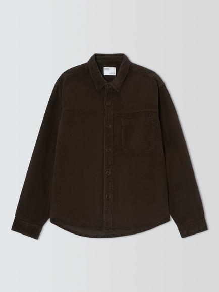 Colorful Standard Corduroy Boxy Overshirt, Coffee Brown, Coffee Brown