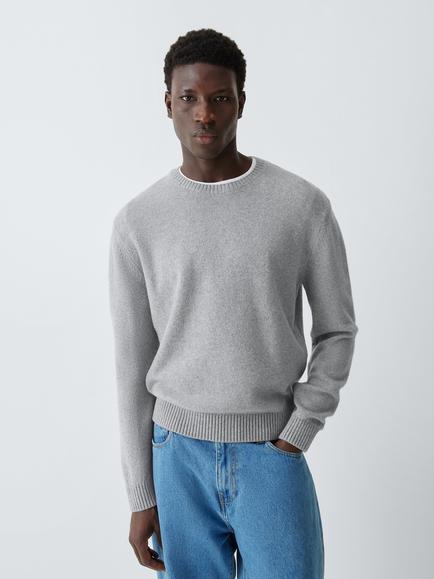 Colorful Standard Recycled Merino Wool Jumper, Heather Grey, Heather Grey