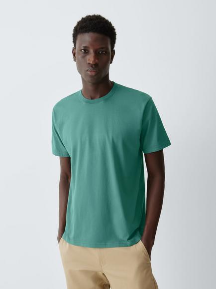 Colorful Standard Cotton Crew Neck T-Shirt, Pine Green, Pine Green