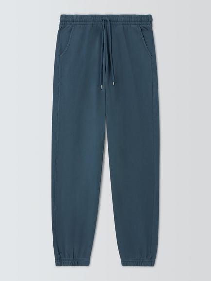 Colorful Standard Cotton Lounge Joggers, Petrol Blue, Petrol Blue