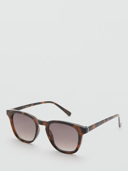 Mango Round Sunglasses, Chocolate