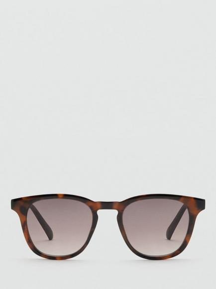 Mango Round Sunglasses - view 2, Chocolate