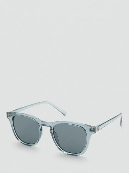 Mango Round Sunglasses, Grey