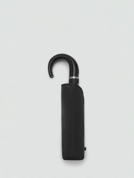 Mango Compact Umbrella, Black, Black