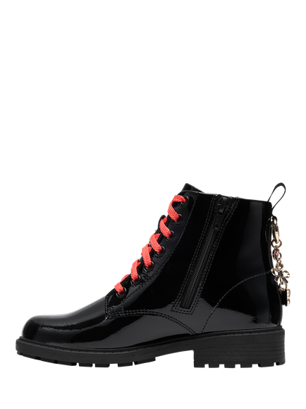 Clarks Kids' Tessy Trend Chelsea O Boots, Black Patent - view 2, Black Patent