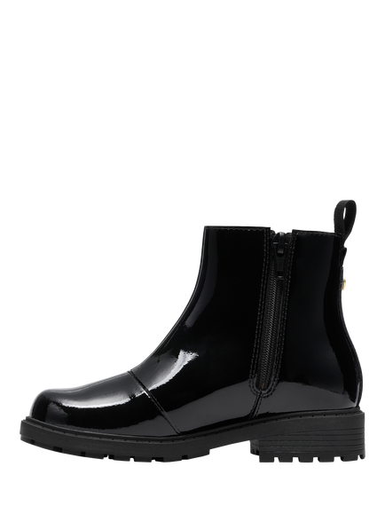 Clarks Kids' Tessy Trend Chelsea K Boots, Black Patent - view 2, Black Patent