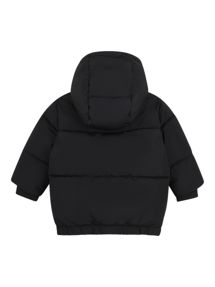BOSS Baby Hooded Puffer Jacket, Black - view 2, Black
