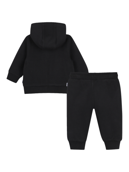 HUGO BOSS Baby Hoodie and Joggers Set, Black - view 2, Black