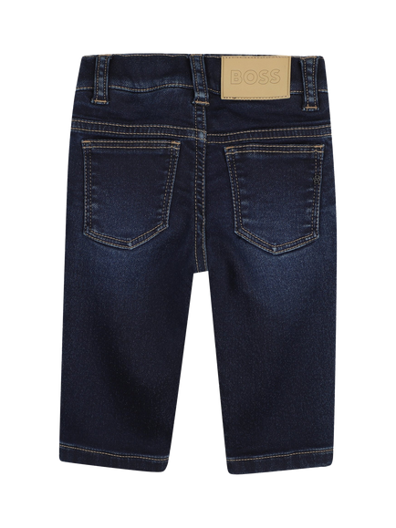 HUGO BOSS Baby Denim Jeans, Navy - view 2, Navy
