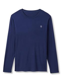 British Boxers Long Pyjama Set - view 2, Navy