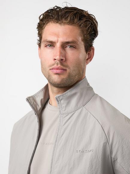 Gym King Men's Roam Track Top, Taupe, Taupe