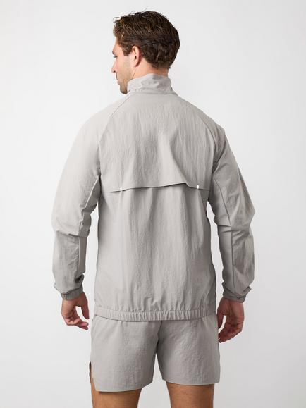 Gym King Men's Roam Track Top, Taupe - view 2, Taupe