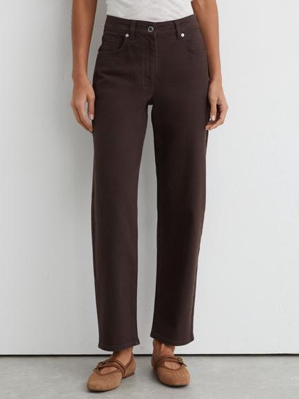 Reiss Selin Straight Leg Jeans, Chocolate, Chocolate