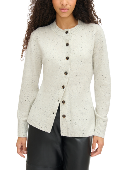 ALIGNE Daphne Wool Blend Cardigan, Cream, Cream