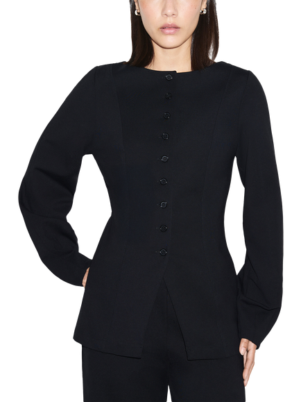 ALIGNE Bonnie Ponte Blazer, Black - view 2, Black