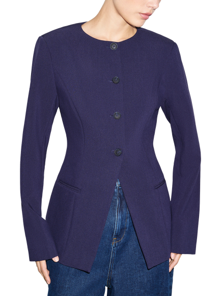 ALIGNE Daphne Ponte Blazer - view 2, Navy