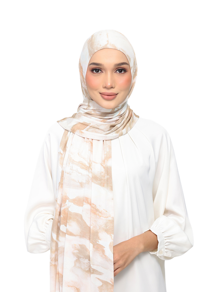 Bokitta Easy Jersey Scarf, Candle Glow