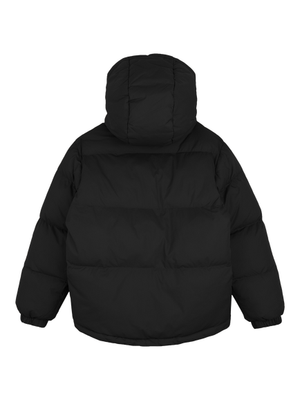 HUGO BOSS Kids' Hooded Puffer Jacket, Black - view 2, Black