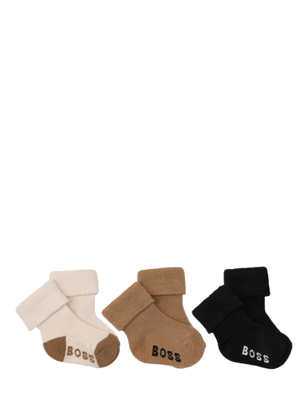 BOSS Baby Socks, Pack of 3, Cookie, Cookie