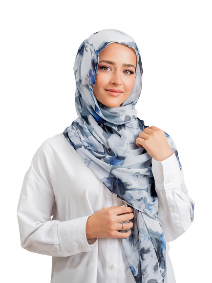 Bokitta Woven Modal Scarf, Monoflower