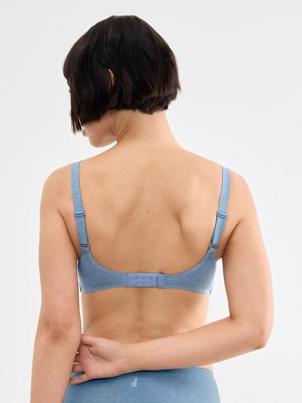 sloggi ZERO Feel Pure THE UP T-Shirt Bra, Liberty Blue - view 2, Liberty Blue