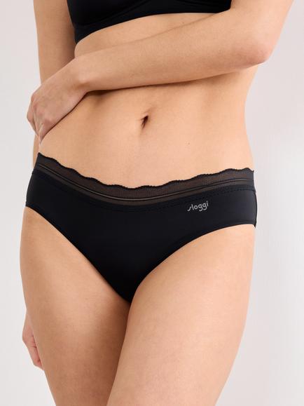 sloggi GO Blush Hipster Knickers, Pack of 2, Black - view 2, Black