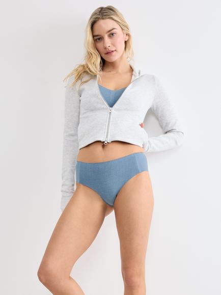 sloggi ZERO Feel Pure Hipster Knickers, Liberty Blue, Liberty Blue