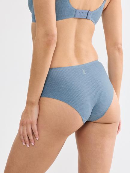 sloggi ZERO Feel Pure Hipster Knickers, Liberty Blue - view 2, Liberty Blue