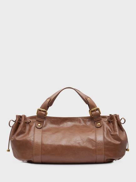 Gerard Darel 24H Leather Shoulder Bag, Chamois - view 2, Chamois
