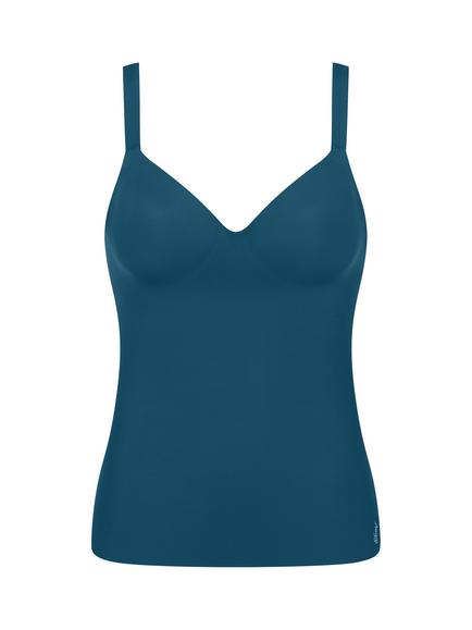 sloggi ZERO Feel 2.0 THE UP Bra Shirt, Smoky Blue, Smoky Blue