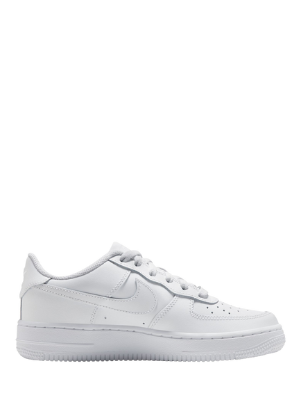 Nike Kids' Air Force 1 LE Trainers, White/White, White/White