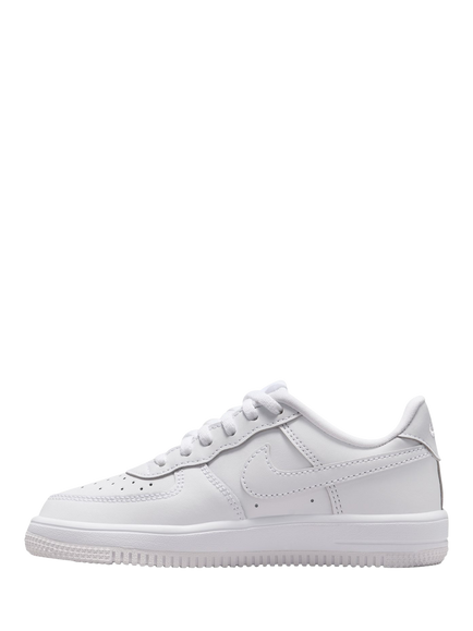 Nike Kids' Air Force 1 Low Trainers, White - view 2, White