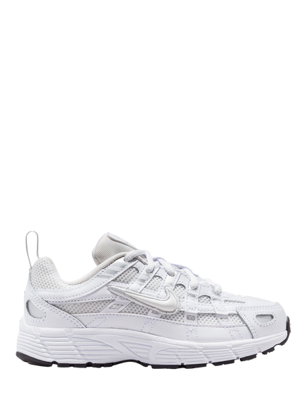 Nike Kids' P-6000 Trainers, Platinum/White, Platinum/White