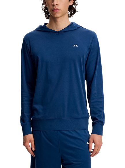J.Lindeberg Golf Roland Hoodie, Estate Blue, Estate Blue