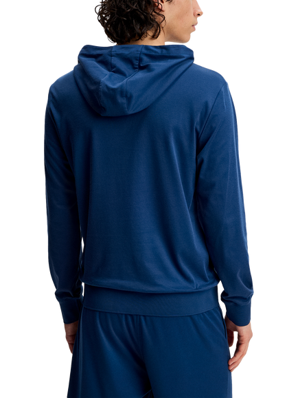 J.Lindeberg Golf Roland Hoodie, Estate Blue - view 2, Estate Blue