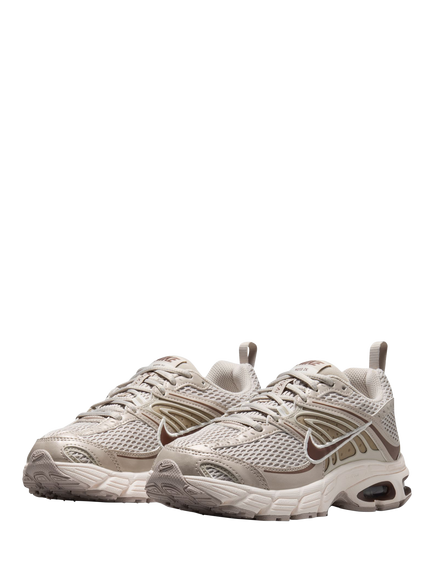 Nike Kids' Air Max Moto 2K Lace-Up Trainers, Cream/Brown - view 2, Cream/Brown