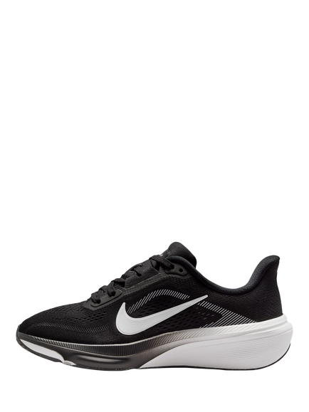 Nike Kids' Pegasus 42 Road Running Trainers, Black/White - view 2, Black/White