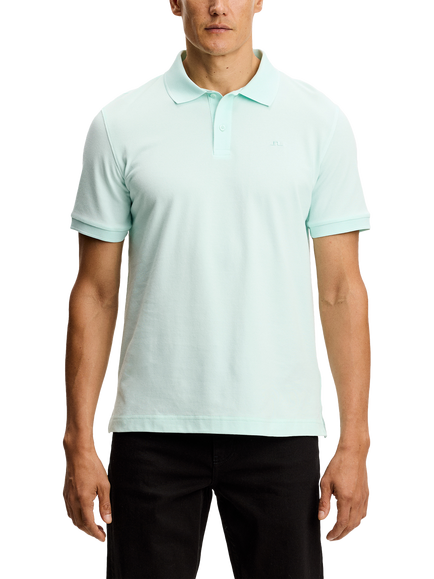 J.Lindeberg Verse Cotton Blend Polo Shirt, Bay