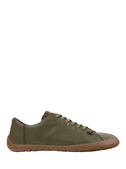 Camper Peu Path+ Leather Trainers, Green