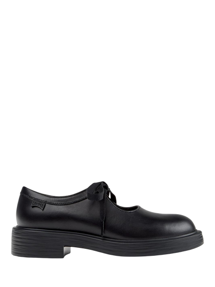 Camper Dean Leather Mary Janes, Black, Black