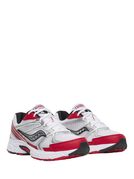 Saucony Ride Millennium Trainers, White Salsa - view 2, White Salsa