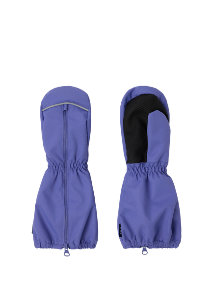 Polarn O. Pyret Kids' Waterproof Shell Mittens, Purple, Purple