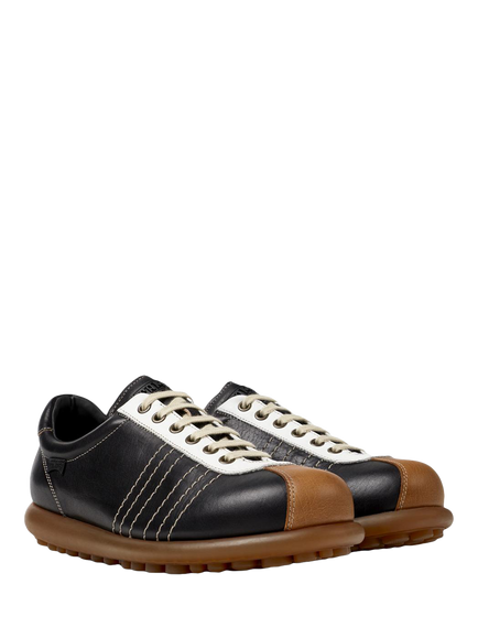 Camper Pelotas Ariel Leather Trainers, Black - view 2, Black