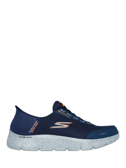 Skechers Hands Free Slip-Ins GO WALK Flex Trainers, Navy, Navy